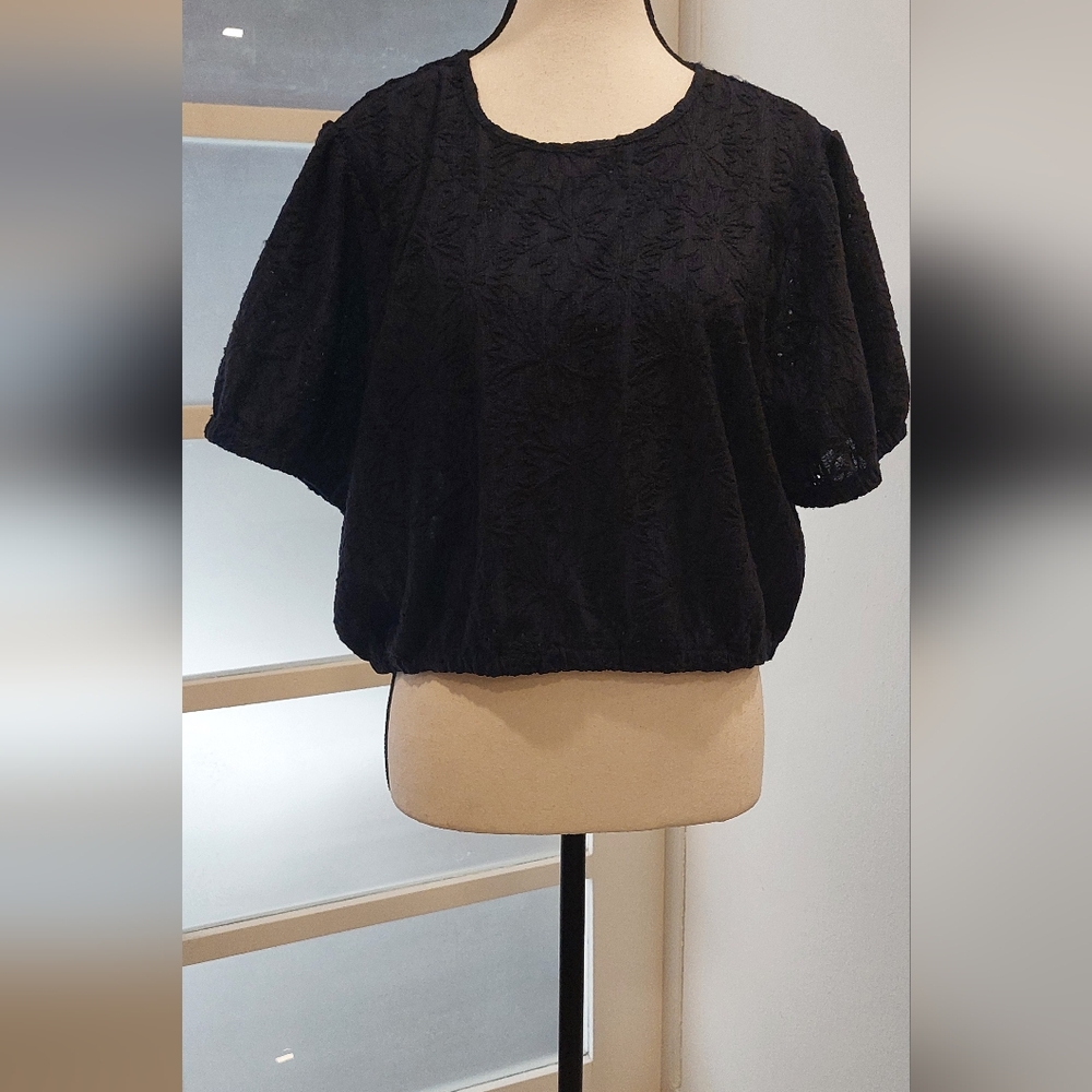 Michael Kors Elegant Black Blouse
